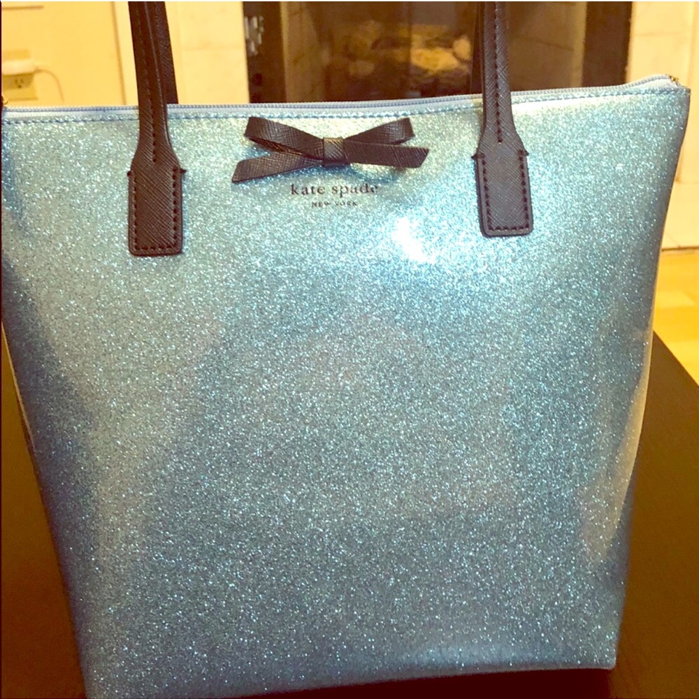 SOLD ❌ KATE SPADE Mavis Street blue bag NWT - Picture 1 of 7